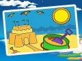 Jeu Pages à colorier d'été en ligne Jeu Pages à colorier d'été en ligne