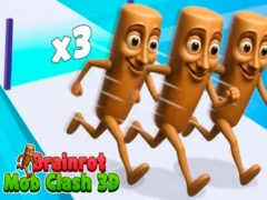 Jeu Brainrot Mob Clash 3D en ligne