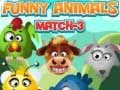 Jeu Animaux Drôles Match 3 en ligne Jeu Animaux Drôles Match 3 en ligne