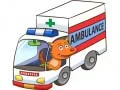 Jeu Puzzle Ambulance Cartoon en ligne