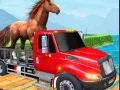 Jeu Camion de transport d'animaux de ferme en ligne Jeu Camion de transport d'animaux de ferme en ligne