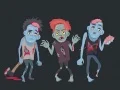 Jeu Coloriage de Zombies et Squelettes en ligne Jeu Coloriage de Zombies et Squelettes en ligne