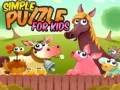 Jeu Puzzle simple pour enfants en ligne