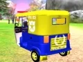 Jeu Conduite de Rickshaw Auto de Police en ligne