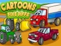 Jeu Dessins Animés Cinq Différences en ligne Jeu Dessins Animés Cinq Différences en ligne