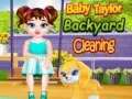Jeu Nettoyage du jardin avec Bébé Taylor en ligne