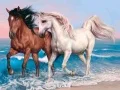 Jeu Puzzle d'animaux : Chevaux en ligne Jeu Puzzle d'animaux : Chevaux en ligne