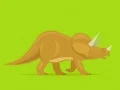 Jeu Coloriage de dinosaures mignons en ligne Jeu Coloriage de dinosaures mignons en ligne