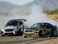 Jeu Glissade de Mustang en Drapeaux en ligne