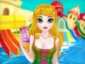 Jeu Princesse tropicale et princesse Églantier cousent des maillots de bain en ligne