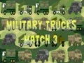 Jeu Trucks Militaires Match 3 en ligne