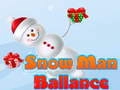 Jeu Équilibre Bonhomme de Neige en ligne