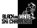Jeu Défi Ski Noir et Blanc en ligne