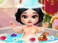 Jeu Bain du Bébé Blanche-Neige en ligne Jeu Bain du Bébé Blanche-Neige en ligne