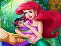 Jeu Alimentation du bébé sirène en ligne