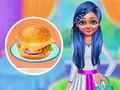 Jeu Préparation d'un burger végétarien fait maison en ligne