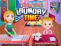 Jeu Bébé Hazel: Temps de lessive en ligne Jeu Bébé Hazel: Temps de lessive en ligne