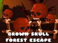 Jeu Évasion de la forêt des crânes bruns en ligne