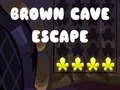 Jeu Évasion de la Grotte Brune en ligne