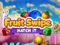 Jeu Fruit Swipe : Associez-le en ligne