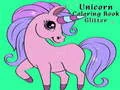 Jeu Livre de coloriage Licorne Paillettes en ligne