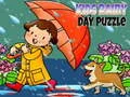 Jeu Puzzle d'un jour de pluie pour enfants en ligne