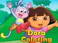 Jeu Coloriage de Dora en ligne