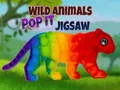Jeu Puzzle Pop It Animaux Sauvages en ligne Jeu Puzzle Pop It Animaux Sauvages en ligne