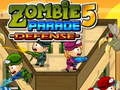 Jeu Défense du Défilé de Zombies 5 en ligne