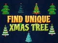 Jeu Trouvez le sapin de Noël unique en ligne
