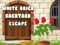 Jeu Évasion du Jardin en Briques Blanches en ligne Jeu Évasion du Jardin en Briques Blanches en ligne
