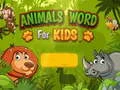 Jeu Animaux Mots pour Enfants en ligne