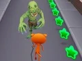 Jeu Le Chat en Colère: Course dans la Ruelle des Zombies en ligne