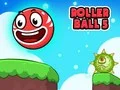 Jeu Balle Roulante 5 en ligne
