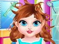 Jeu Salon de coiffure amusant pour bébé Taylor en ligne Jeu Salon de coiffure amusant pour bébé Taylor en ligne