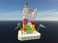 Jeu Blocs de destruction de château en ligne