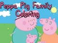 Jeu Coloriage de la Famille Peppa Pig en ligne Jeu Coloriage de la Famille Peppa Pig en ligne