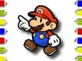 Jeu Retour à l'école : Colorisation de Mario en ligne