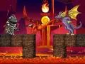 Jeu Tuez le dragon: puzzle de blocs du pont en ligne Jeu Tuez le dragon: puzzle de blocs du pont en ligne