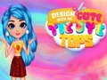 Jeu Conçois avec moi des tops tie-dye mignons en ligne