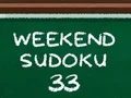 Jeu Sudoku de Weekend 33 en ligne