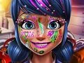 Jeu Maquillage de la Fille à Pois pour le Nouvel An en ligne