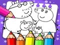 Jeu Livre de coloriage Peppa Pig en ligne Jeu Livre de coloriage Peppa Pig en ligne