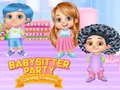 Jeu Jeux de soins pour enfants à la fête de la baby-sitter en ligne