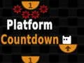 Jeu Compte à rebours de la plateforme en ligne Jeu Compte à rebours de la plateforme en ligne