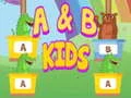 Jeu A & B Enfants en ligne Jeu A & B Enfants en ligne