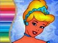 Jeu Livre de coloriage pour Cendrillon en ligne Jeu Livre de coloriage pour Cendrillon en ligne