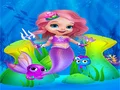 Jeu Habillez la jolie sirène en ligne