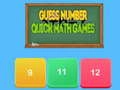 Jeu Devinez le nombre Jeux de mathématique rapides en ligne