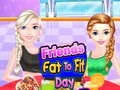 Jeu Journée des amis : de gros à en forme en ligne Jeu Journée des amis : de gros à en forme en ligne
